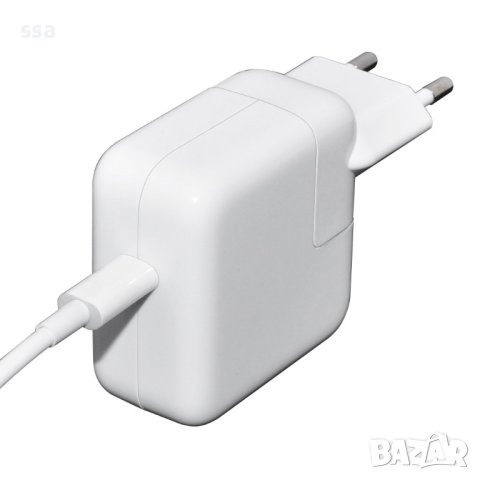 Зарядно за лаптоп Apple -29W- TYPE-C вкл. кабел - заместител (36) - 24 месеца гаранция, снимка 5 - Лаптоп аксесоари - 41208748