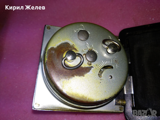 SLAVA MADE in USSR Стар КОЛЕКЦИОНЕРСКИ РУСКИ МЕХАНИЧЕН ТУРИСТИЧЕСКИ БУДИЛНИК СЛАВА СССР 43587, снимка 4 - Антикварни и старинни предмети - 44547295