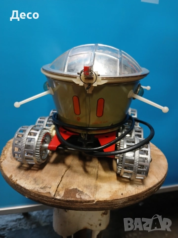 Стара СССР играчка луноход., снимка 4 - Колекции - 51578072