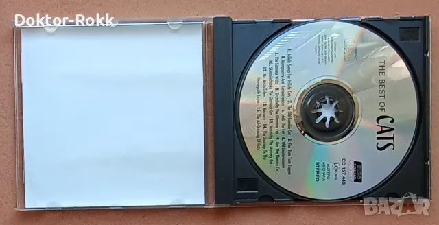 Webber / Nunn / Elliot – The Best Of Cats [2000, CD], снимка 3 - CD дискове - 49201774