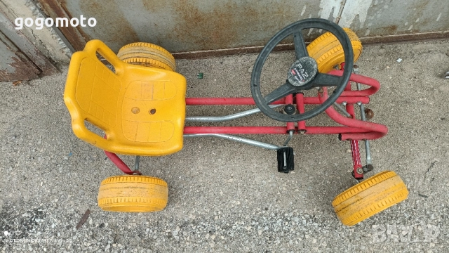 Картинг РЕТРО, детска количка, АРТ детска кола с педали, бъги , снимка 9 - Коли, камиони, мотори, писти - 52215383