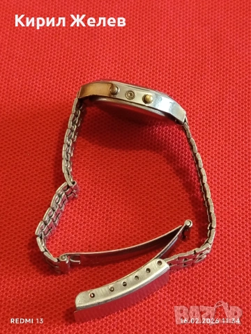 Винтидж електтронен часовник WELDE рядък дамски за КОЛЕКЦИОНЕРИ 26253, снимка 4 - Антикварни и старинни предмети - 53492686