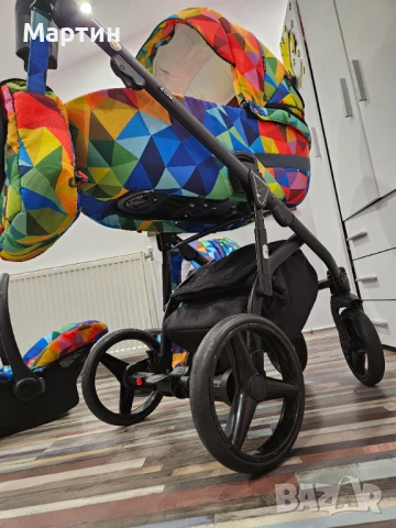 Детска Количка Adamex 3 в 1, снимка 8 - Детски колички - 50900379