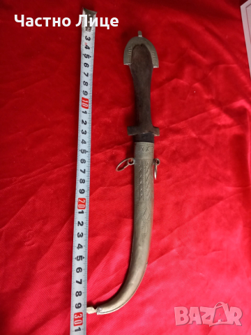 Сребърна Стара Кумая Кама ,Ханджар, снимка 6 - Антикварни и старинни предмети - 53037003