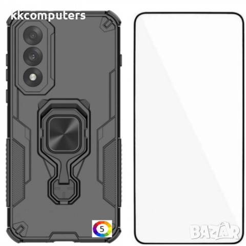 Защитен комплект за OnePlus Nord 5 5G / OnePlus Ace 5- Удароустойчив калъф и стъклен протектор, цвет, снимка 5 - Резервни части за телефони - 51921236