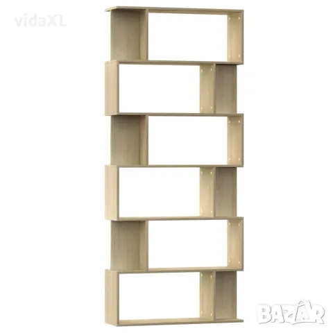 vidaXL Разделител за стая, дъб сонома, 80x24x192 см, инженерно дърво（SKU: 800093）