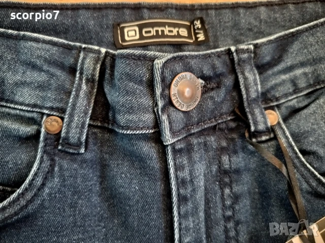 Нови мъжки къси дънки OMBRE M/32, снимка 5 - Къси панталони - 51092002