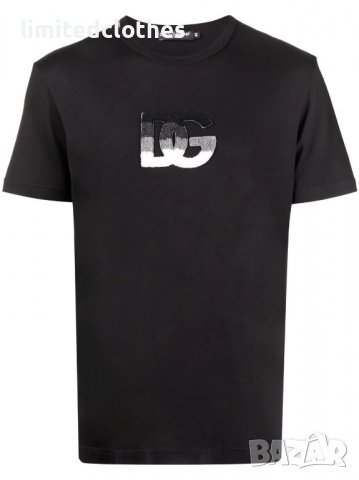 Dolce & Gabbana DG Embroidered Patch Logo Мъжка Тениска size 48 (S/M)