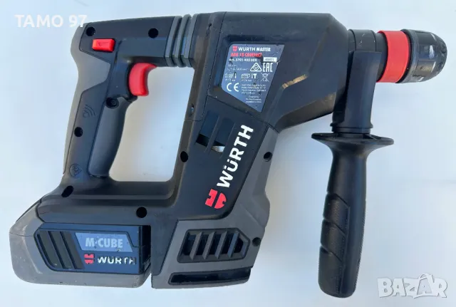 Wurth M-Cube Безчетков сет от перфоратор, ъглошлайф и винтоверт, снимка 3 - Други инструменти - 48429337