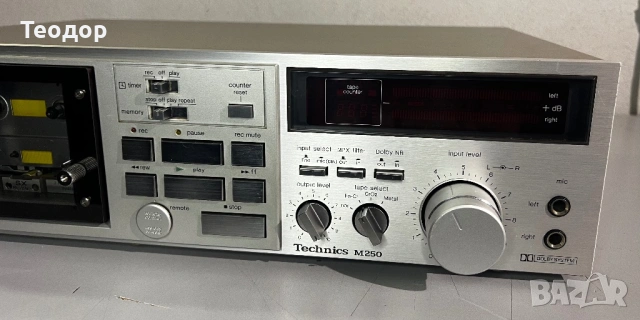 Дек Technics RS-M250, снимка 8 - Радиокасетофони, транзистори - 53610794