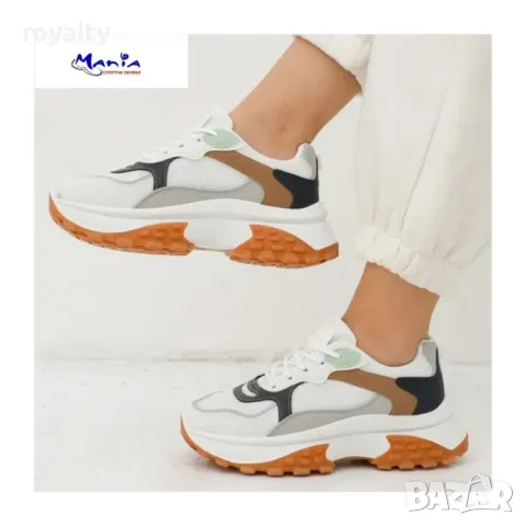 Дамски многоцветни маратонки, снимка 3 - Маратонки - 49928782