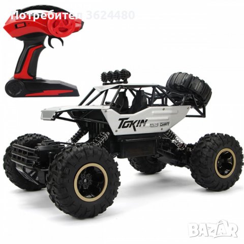 Детска количка ROCK CRAWLER 4Wd 1:12 С дистанционно 2516, снимка 11 - Коли, камиони, мотори, писти - 39992956