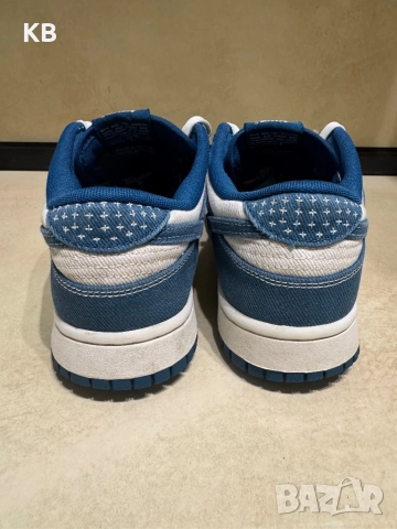Nike DUNK LOW SE 'SASHIKO - INDUSTRIAL BLUE', снимка 3 - Маратонки - 52297969