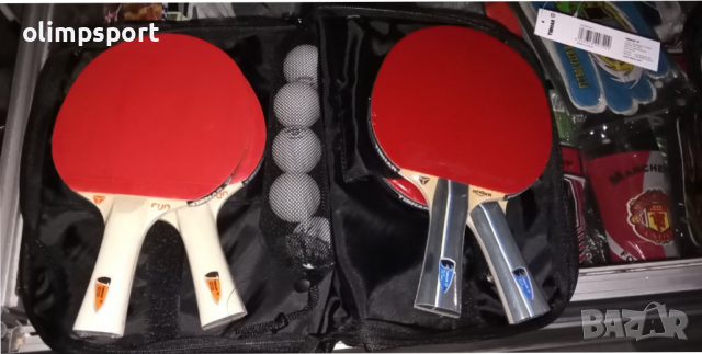 комплет хилки за тенис на маса Tibhar HOBBY SET 1 нов , снимка 2 - Тенис - 36299910