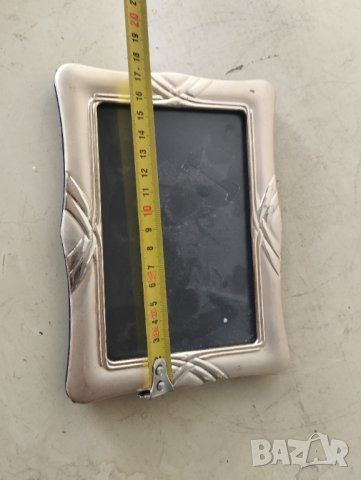 посребрена рамка за снимка в стил арт деко, снимка 4 - Антикварни и старинни предмети - 42199059