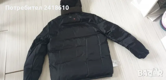 GUESS Mens Wool / Down Jacket Size XL ОРИГИНАЛ! Мъжко Зимно пухено Яке!, снимка 11 - Якета - 47966726