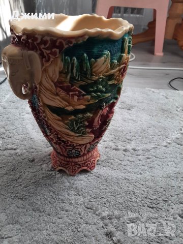 много красива ваза, снимка 4 - Антикварни и старинни предмети - 41341922