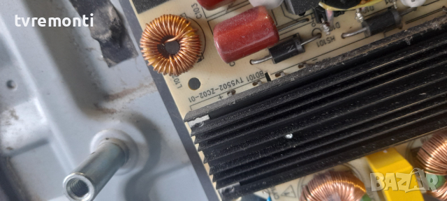 Power Supply TV5502-ZC02-01 for, JVC LT-55C550, снимка 2 - Части и Платки - 36227129