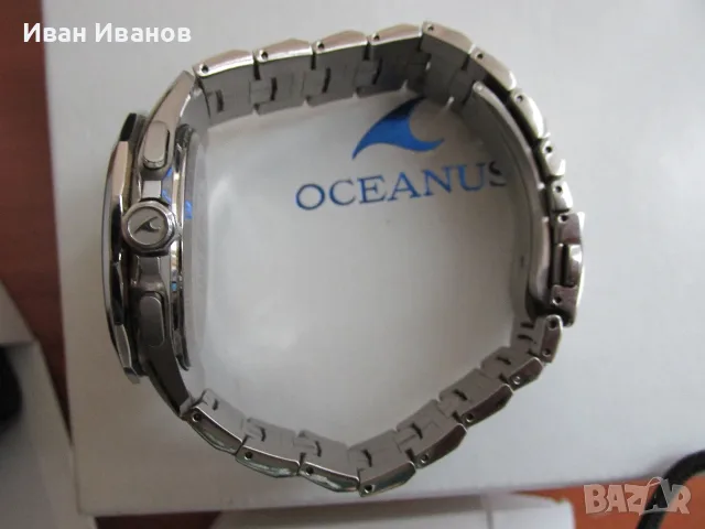 CASIO OCW-S2400 OCEANUS MANTA TITANIUM MULTI BAND 6 10 BAR MADE IN JAPAN, снимка 9 - Мъжки - 56271943