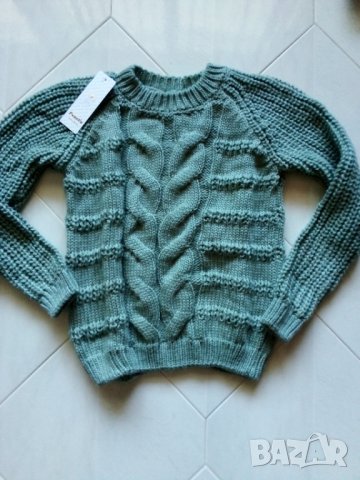 Дамски изчистен пуловер в 6 цвятя, снимка 5 - Блузи с дълъг ръкав и пуловери - 34760359
