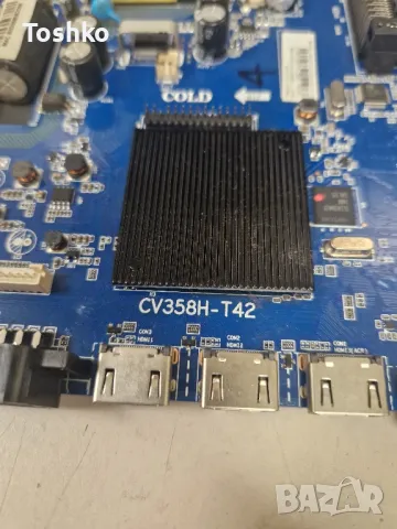 CROWN 40J1100AFH MAIN BOARD CV358H-T42 PANEL D40-M30, снимка 2 - Части и Платки - 48681253