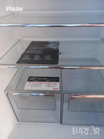 Хладилник фризер АЕГ, снимка 3 - Хладилници - 51052746