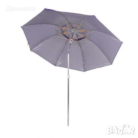 Плажен чадър Muhler YL1039, снимка 10 - Градински мебели, декорация  - 50524896