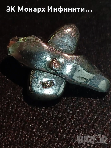 Сребърна висулка , снимка 3 - Колиета, медальони, синджири - 49487045