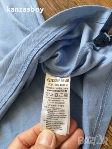 camp david - страхотна мъжка тениска КАТО НОВА 2ХЛ, снимка 6 - Тениски - 35664293