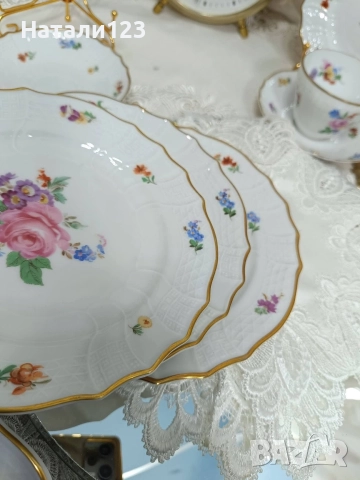 троен сет Hutschenreuter -Dresden , снимка 6 - Чаши - 52960707