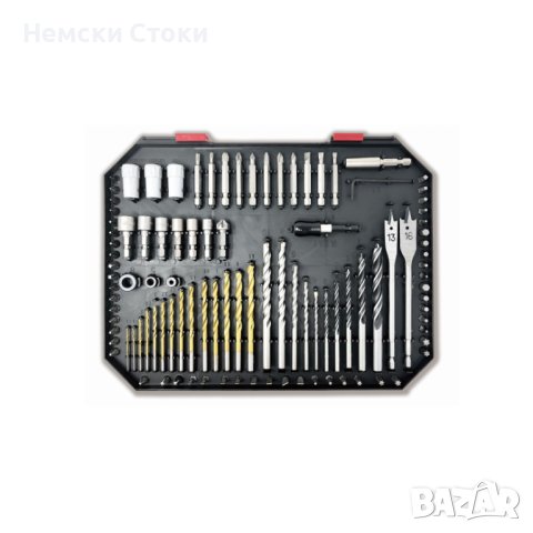 StarQ Комплект за бормашина 600части - винтове, дюбли, свередла, Германия