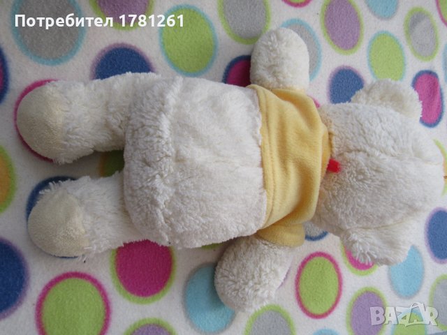 Плюшена играчка мече с шал, снимка 4 - Плюшени играчки - 44354874