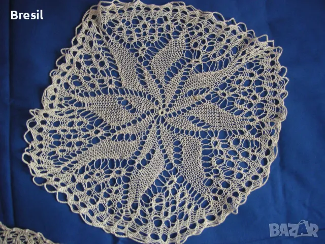 Коледни Покривки Дантелени плетени покривки за маса карета за маса Чудесен подарък Тишлайфери, снимка 9 - Покривки за маси - 31073685