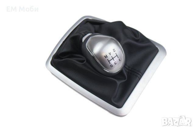 Топка за скоростен лост с Кожен Маншон за Форд Фокус Ford Focus 2008 - 2014 с 5 ск., снимка 4 - Аксесоари и консумативи - 41358632