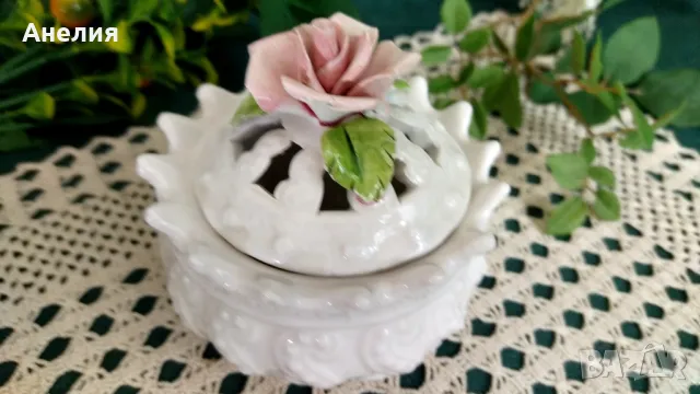 Бижутерийна кутия или бонбониерка, снимка 3 - Други - 50165000