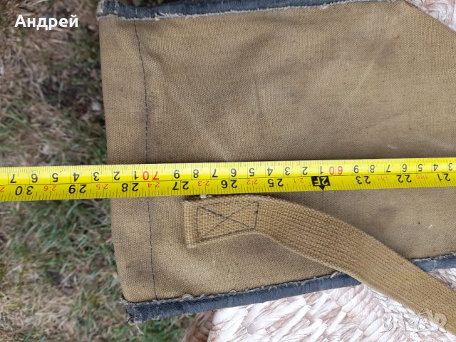 Стар брезентов калъф, снимка 4 - Антикварни и старинни предмети - 42357438