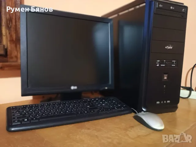 Компютър+монитор+колонки+клавиатура+мишка, снимка 9 - За дома - 48616547