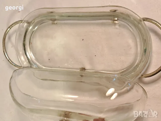 стъклен съд за масло 6/2, снимка 4 - Аксесоари за кухня - 49290217