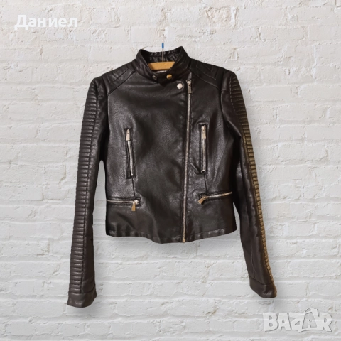 Дамско кожено яке
