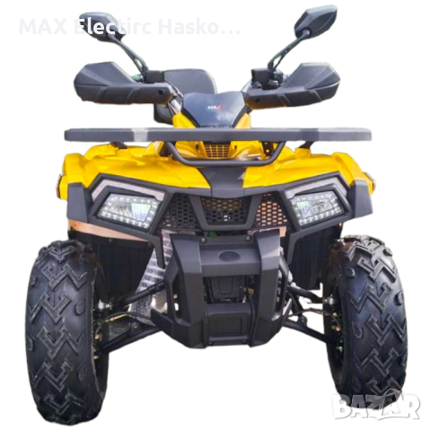 Бензиново ATV 200 кубика Shark Yellow с LED дисплей, снимка 5 - Мотоциклети и мототехника - 44763183