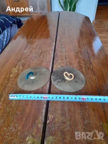 Стари детски чинели, снимка 2 - Други ценни предмети - 48851762