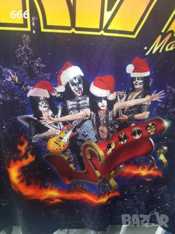 тениска MerryKISSmas, снимка 3 - Тениски - 42023878