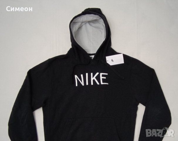 Nike Sportswear HBR Hoodie оригинално горнище S Найк памук суичър, снимка 2 - Спортни дрехи, екипи - 41182317