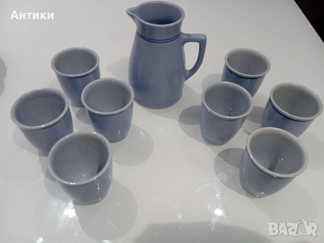 Порцеланов стар сервиз маркиран , снимка 11 - Сервизи - 52564287
