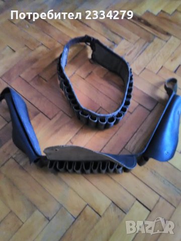 Ловджийски кожени патрондажи нормален и тристепенен и кожежи бесилки, снимка 8 - Оборудване и аксесоари за оръжия - 39164330