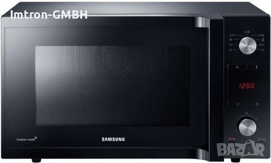 Дизайнерска комбинирана  микровълнова печка SAMSUNG MC455TERCBB  900W  Неръждаема стомана