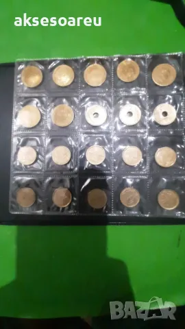 Кожен класьор албум с капачета за 240 монетни пари книга колекция за събиране на монети подарък за с, снимка 17 - Нумизматика и бонистика - 35550991