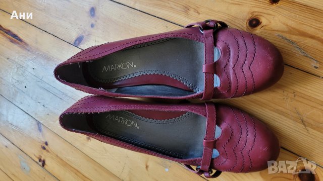 Нови вишневи обувки, снимка 4 - Дамски ежедневни обувки - 40225734