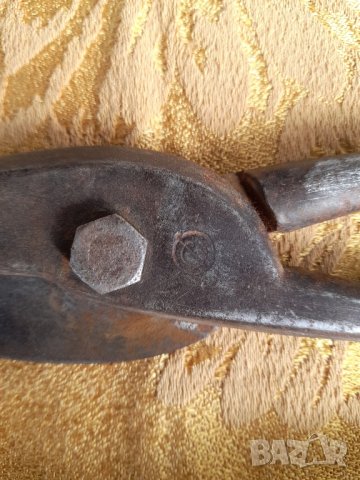 Стара ножица за ламарина , снимка 2 - Колекции - 44480185