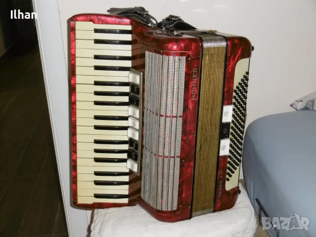 HOHNER AKARDEON  96  BASS, снимка 2 - Акордеони - 56218614